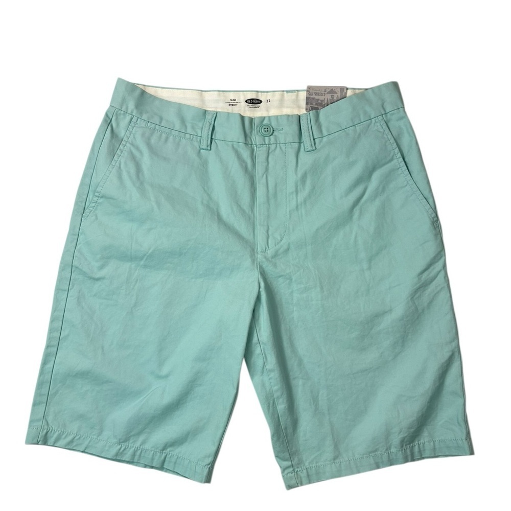 NWT Old Navy Men’s 10” Slim at Knee Chino Shorts | Size 32